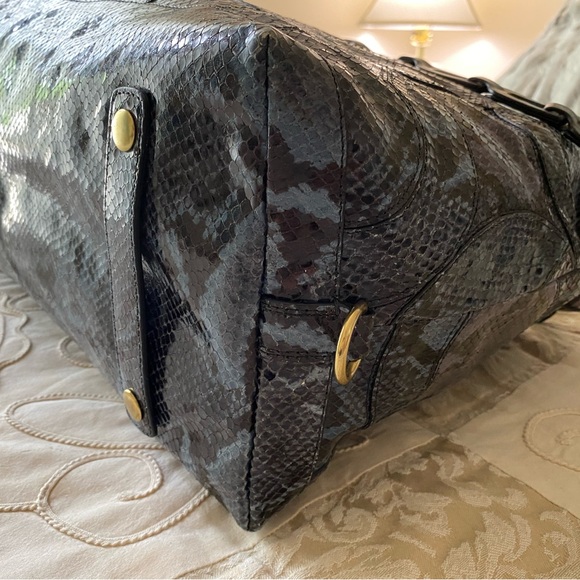 Coach RARE Vintage Exotic Python Satchel Limited Edition - Picture 7 of 17